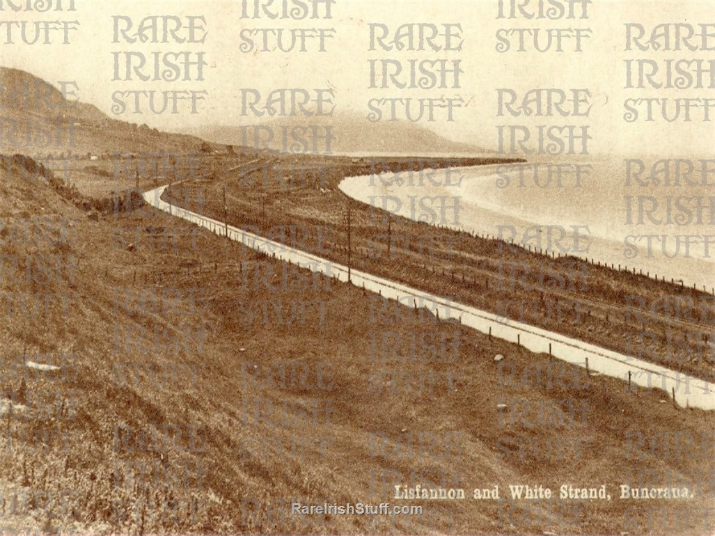 Lisfannon & White Strand, Buncrana, Co. Donegal, Ireland 1919