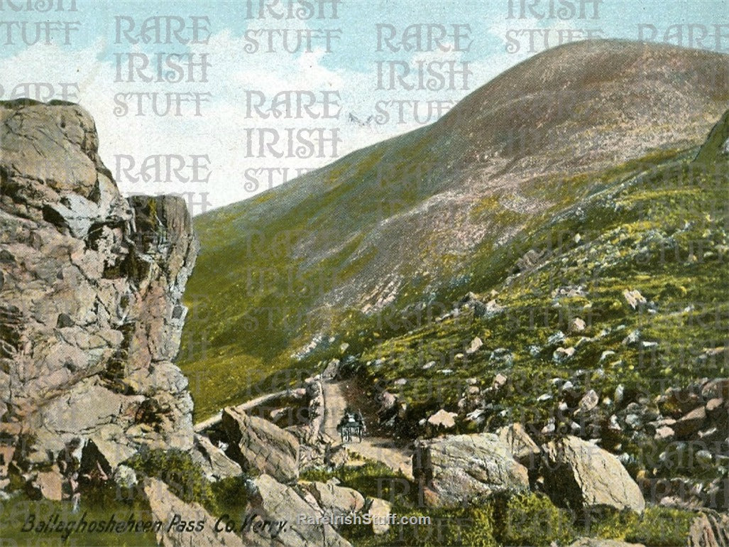 Ballaghosheheen (Ballaghisheen) Pass, Co. Kerry, Ireland 1904