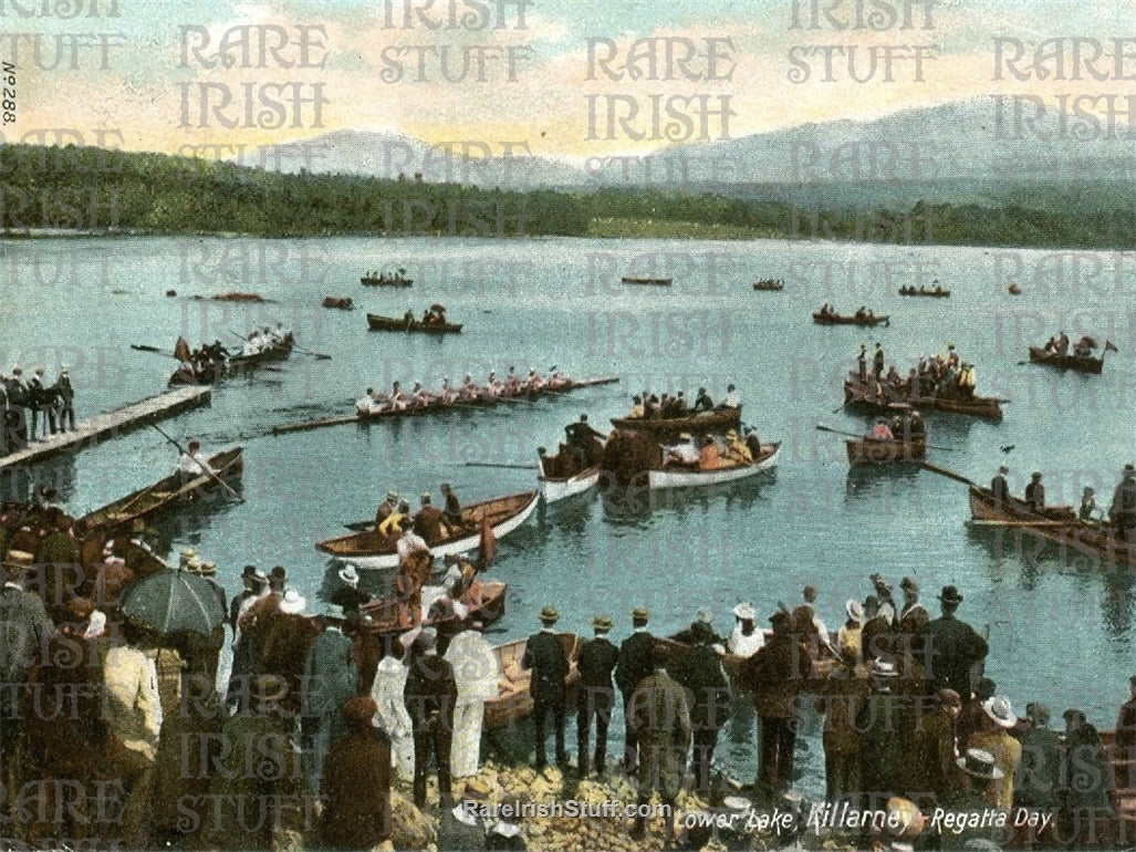Lower Lake Regatta Day, Killarney, Co. Kerry, Ireland 1893