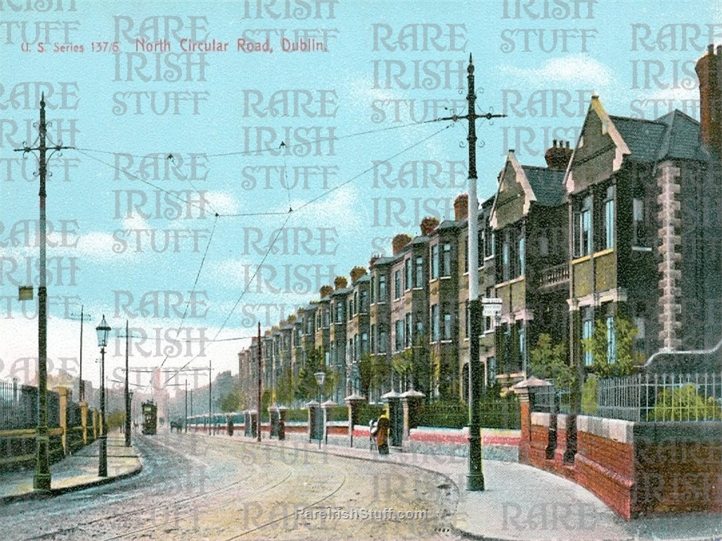 North Circular Road, Dublin, Ireland 1909