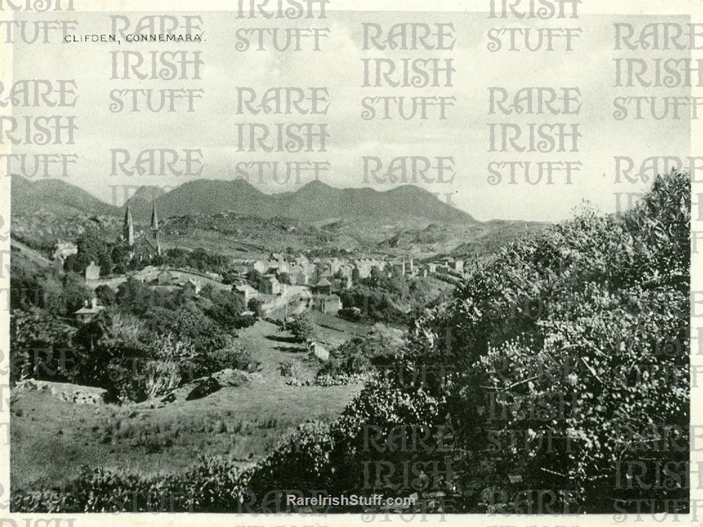 Clifden Town, Galway, Ireland 1900