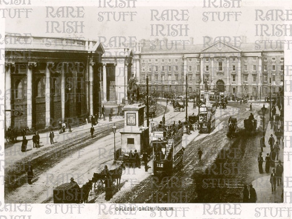 College Green, Dublin, Ireland 1915