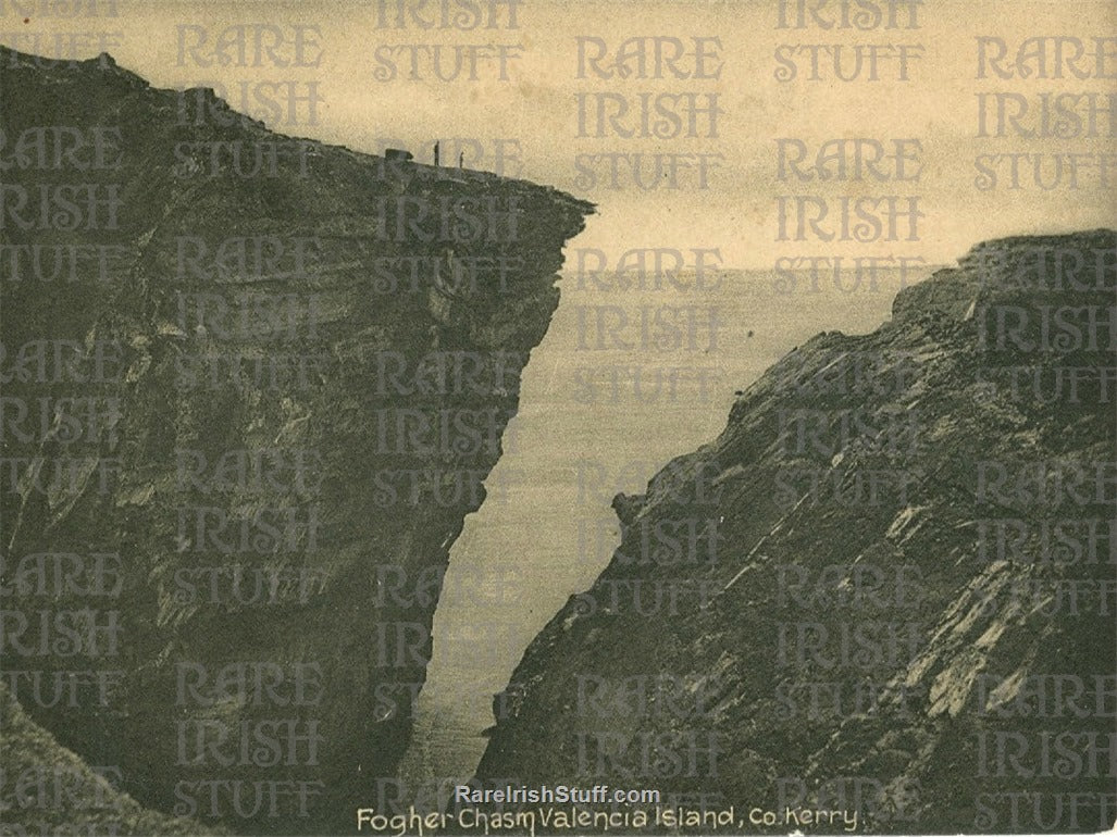 Fogher Chasm, Valentia Island, Co. Kerry, Ireland 1909