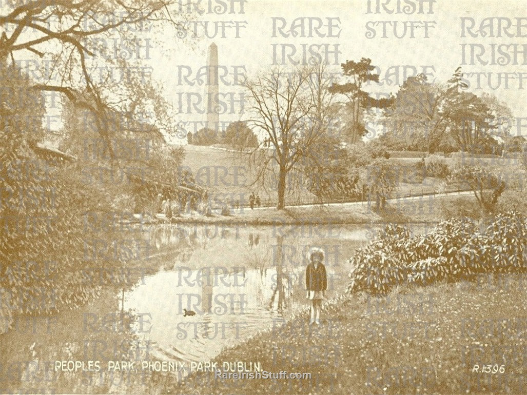 People's Garden, Phoenix Park, Dublin, Ireland 1910