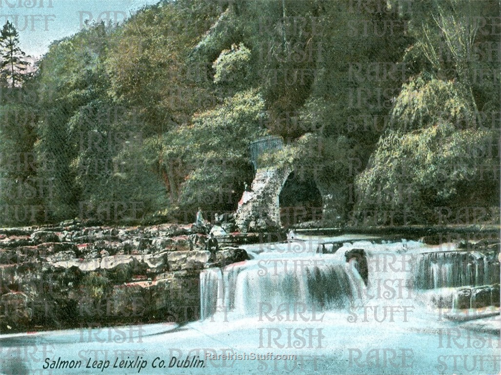 Salmon Leap, Leixlip, Co Dublin, Ireland 1900