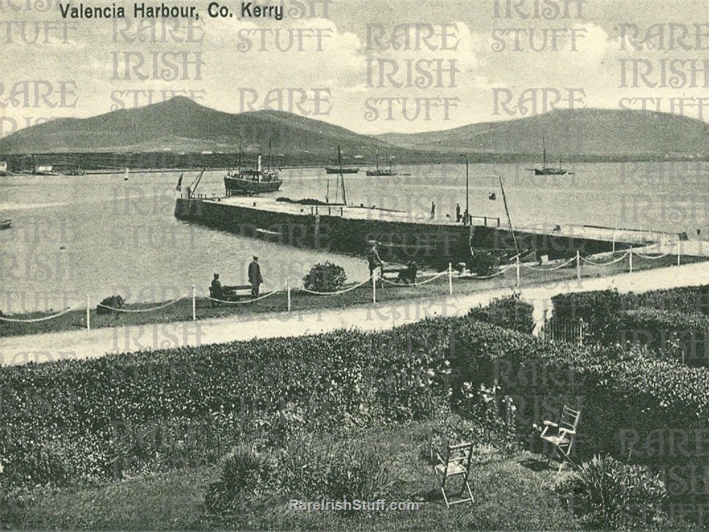 Valentia (Valencia) Island Harbour, Co. Kerry, Ireland 1905