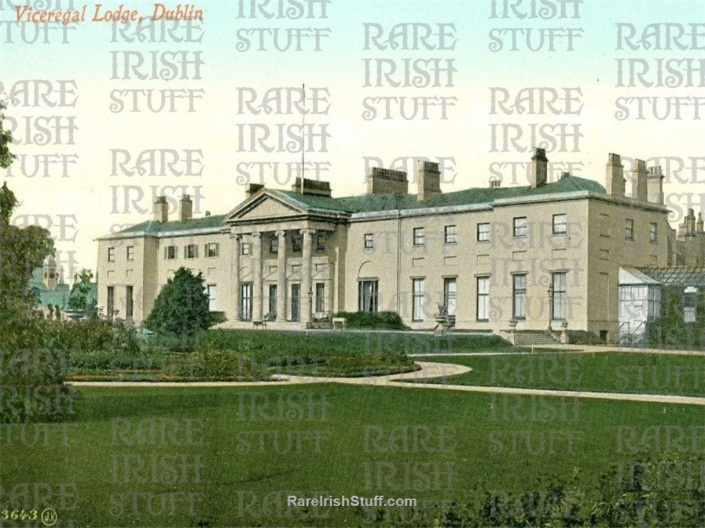 Áras an Uachtaráin, Phoenix Park, Dublin, Ireland 1895