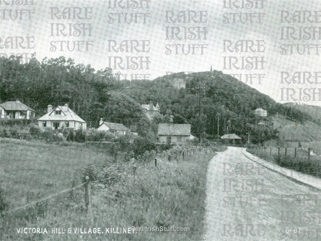 Victoria Hill and Village, Killiney, Dublin, Ireland 1940