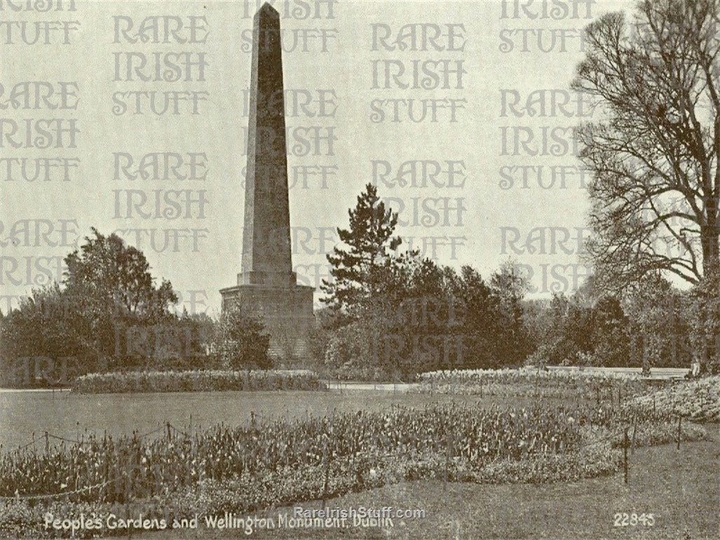 Wellington Monument, Phoenix Park, Dublin, Ireland 1900
