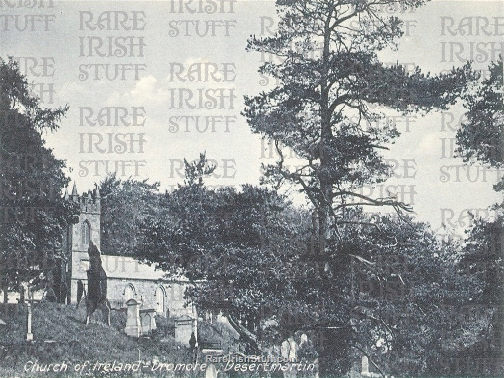 Church of Ireland, Dromore, Desertmartin, Derry, Ireland 1890