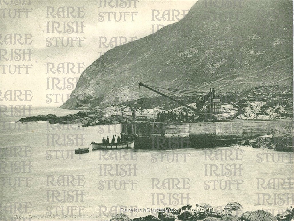 Coonanna Pier, Cahersiveen, Co. Kerry, Ireland 1904