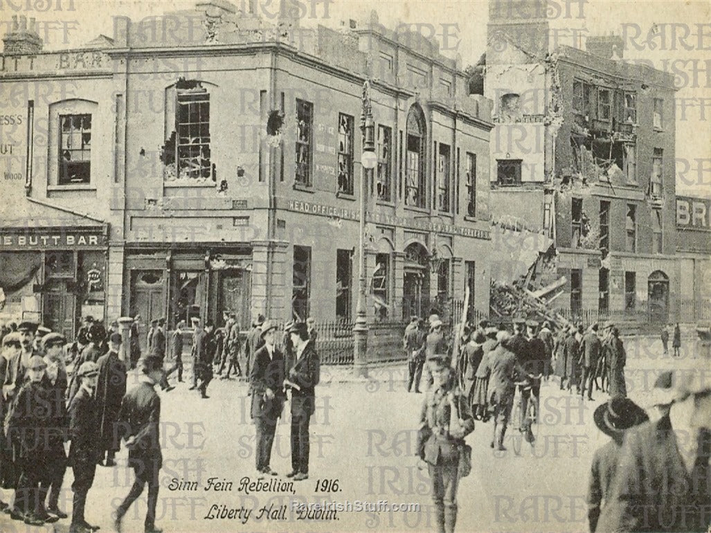 Liberty Hall, Easter Rising, Dublin, Ireland 1916