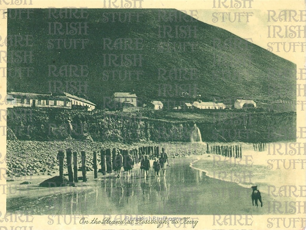 On the Strand, Rossbeigh, Glenbeigh, Co. Kerry, Ireland 1945