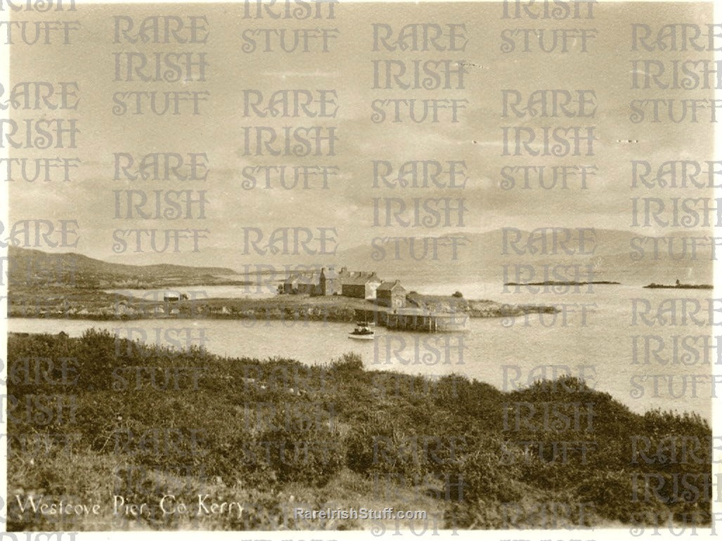 Westcove Pier, Co. Kerry, Ireland 1920