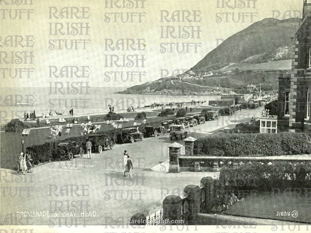 Promenade & Bray Head, Co. Wicklow, Ireland 1930s