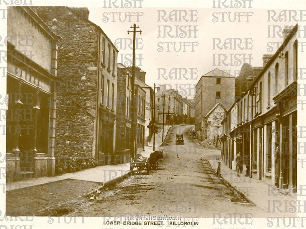 Lower Bridge Street, Killorglin, Co. Kerry, Ireland 1935