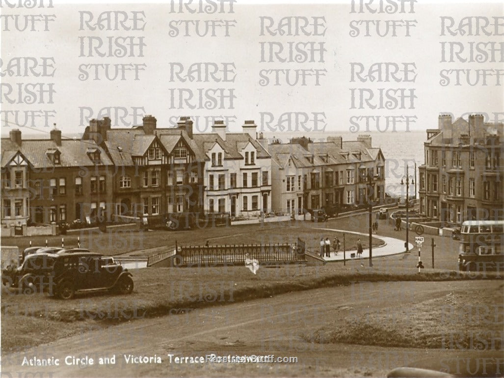Atlantic Circle & Victoria Terrace, Derry, Ireland 1940's