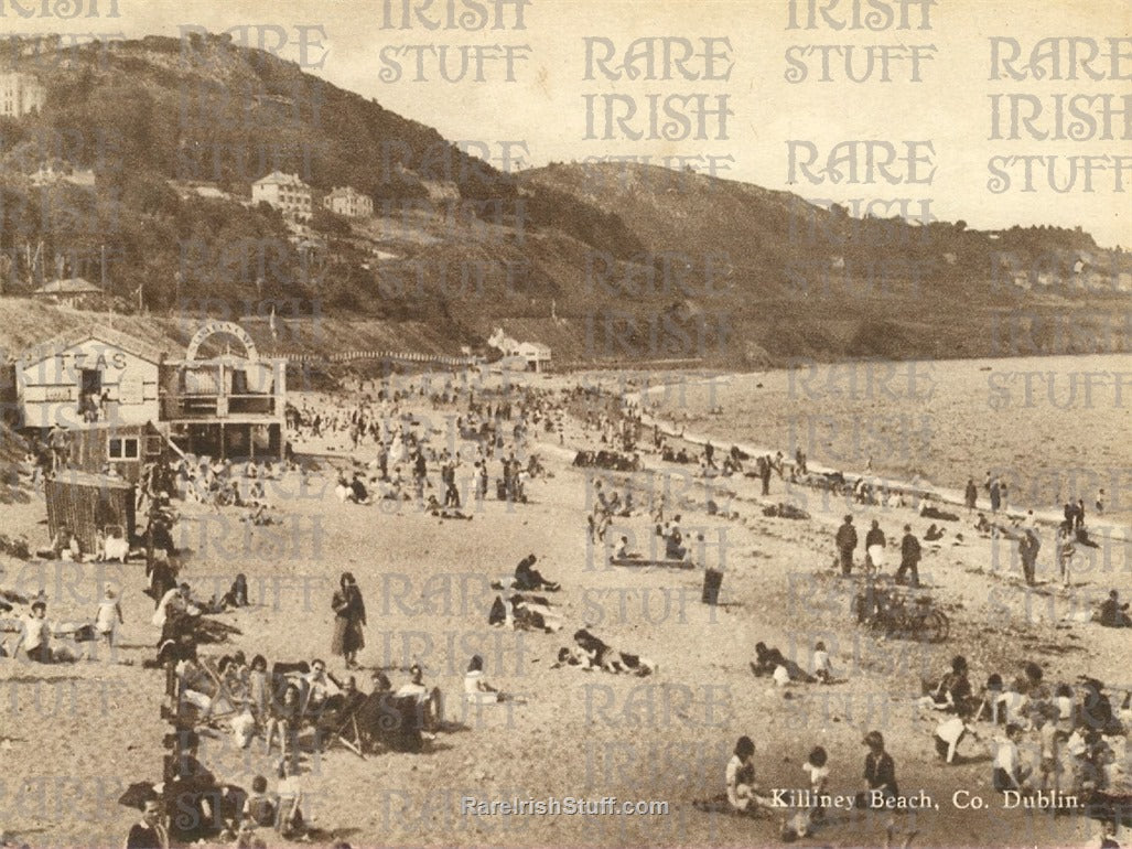 Killiney Beach, Co Dublin, Ireland 1920's