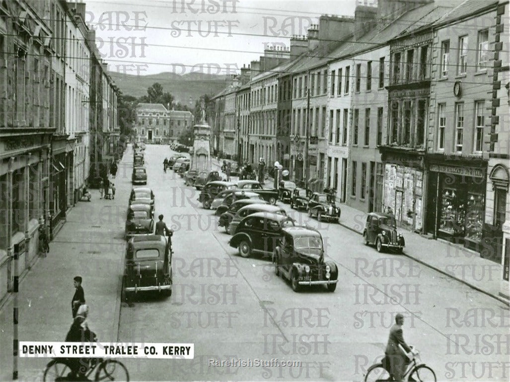 Denny Street, Tralee, Co. Kerry, Ireland 1958