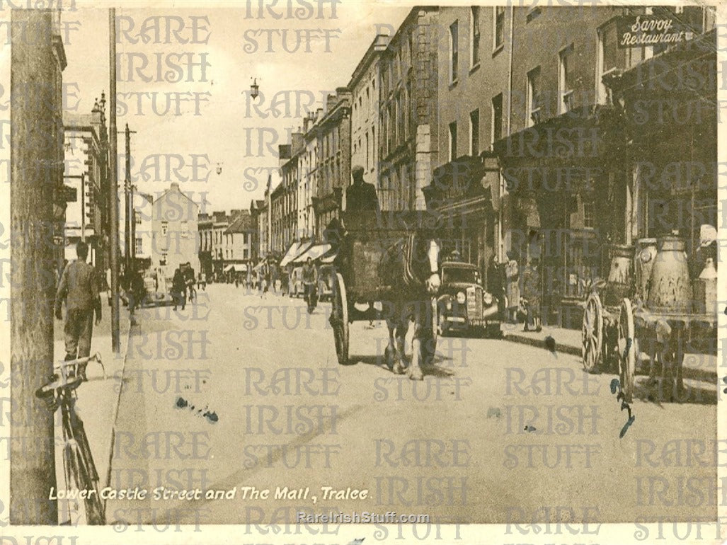 Lower Castle Street & The Mall, Tralee, Co. Kerry, Ireland 1955