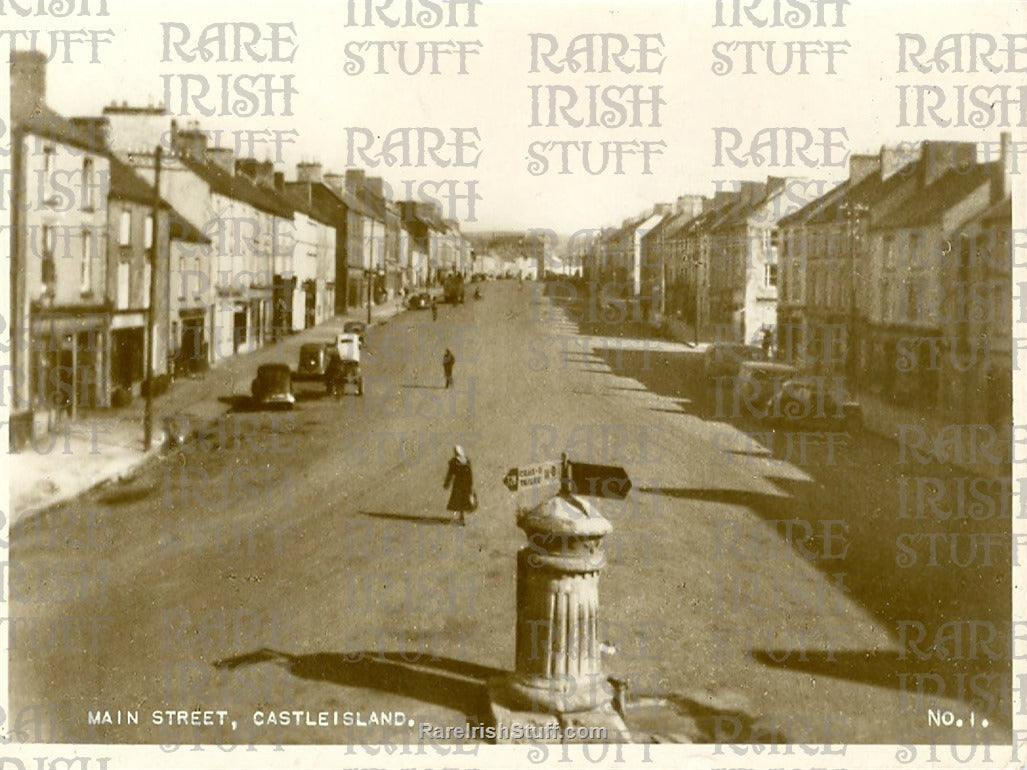 Main Street, Castleisland, Co. Kerry, Ireland 1955