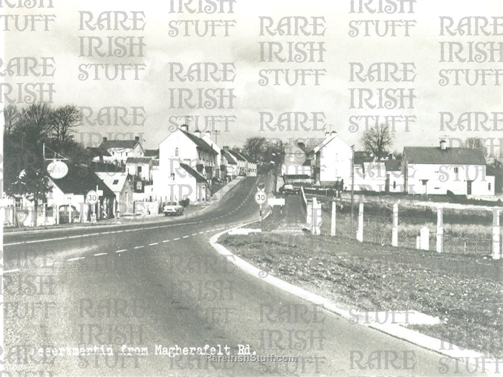 Desertmartin from Magherafelt Road, Derry, Ireland 1960's