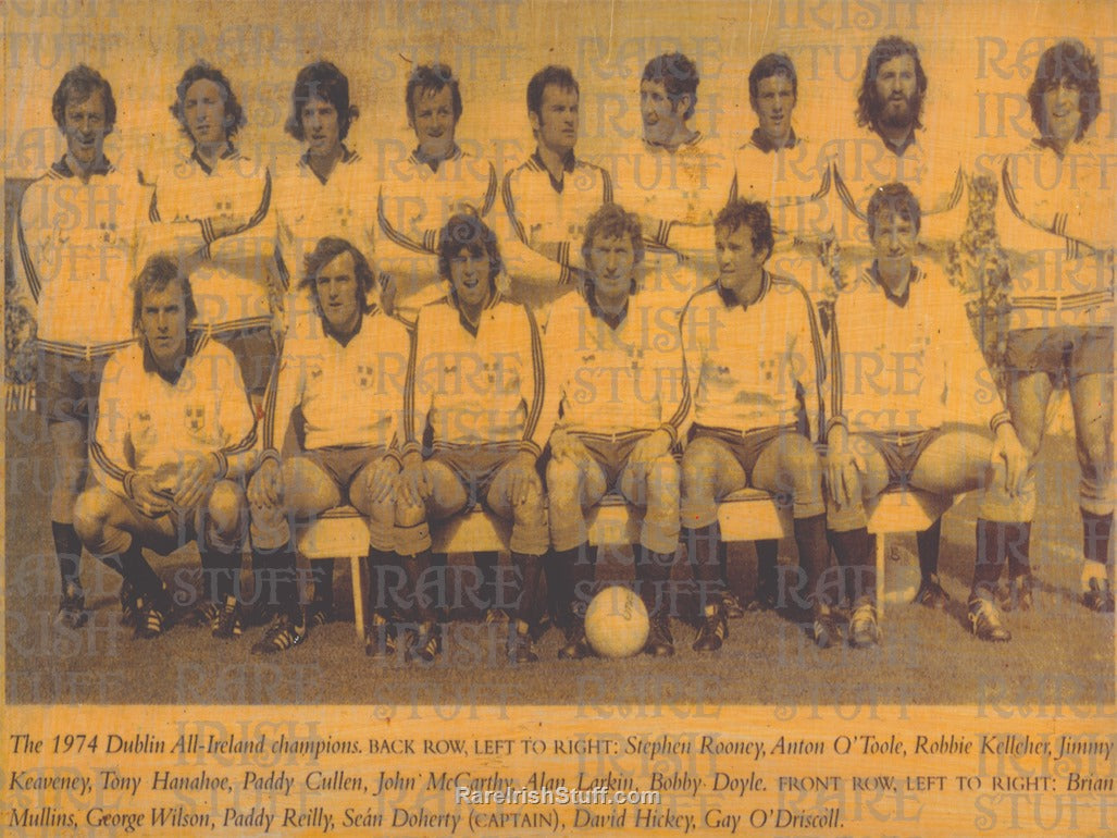 Dublin Gaelic Football Team - GAA All Ireland Champions, 1974