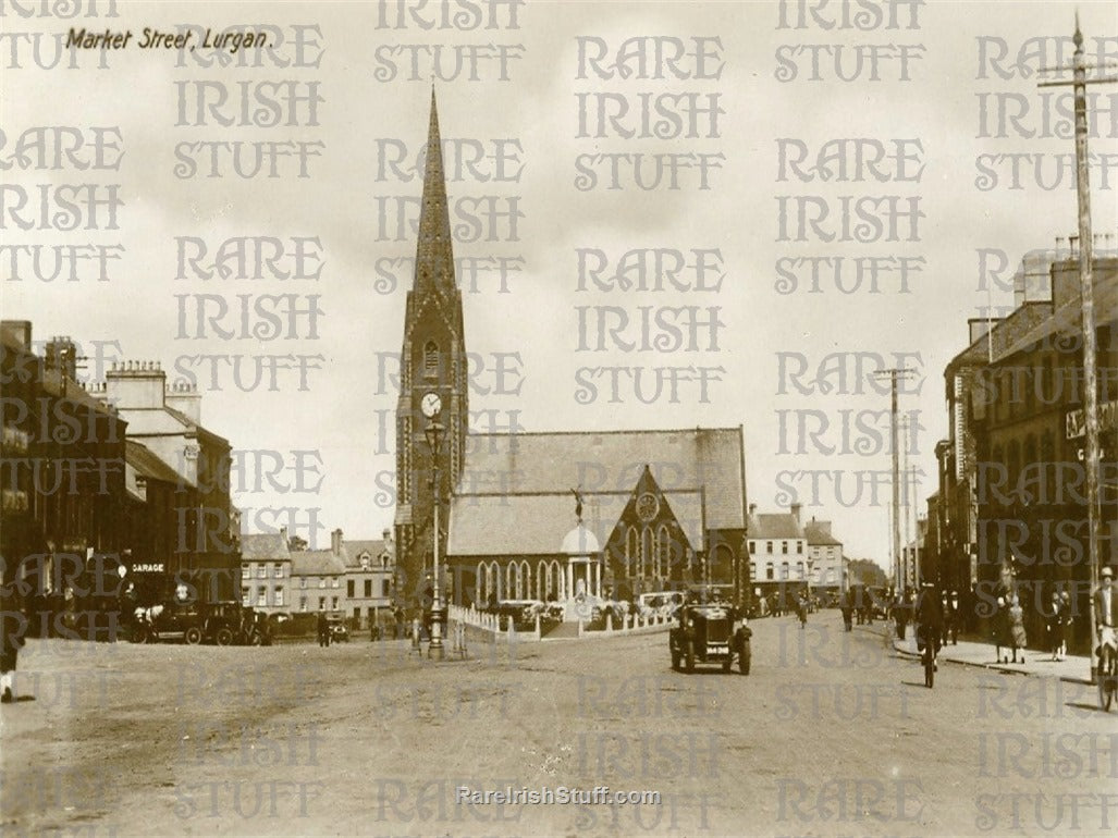 Market Street, Lurgan, Armagh, Ireland c.1950