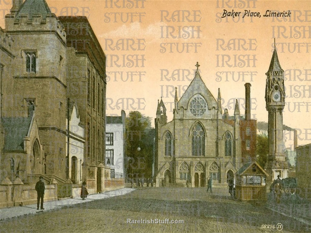 Baker Place, Limerick City, Ireland c.1900
