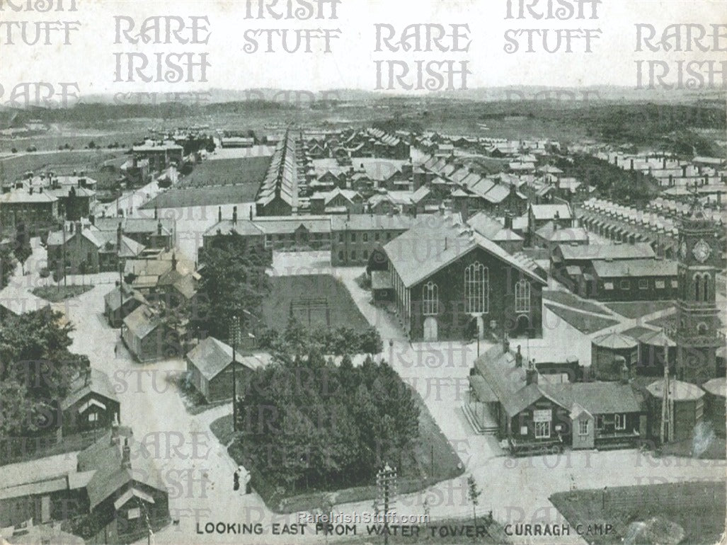 Curragh Camp from Water Tower, Curragh, Co. Kildare, Ireland 1922