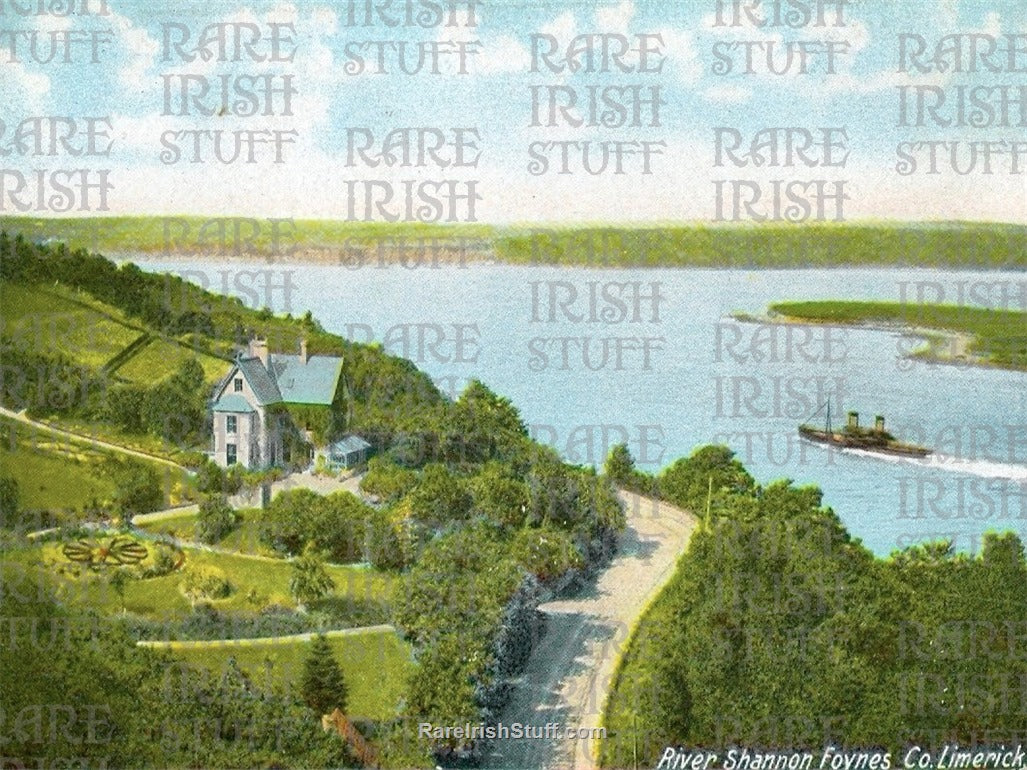 River Shannon, Foynes Harbour, Co Limerick, Ireland 1910