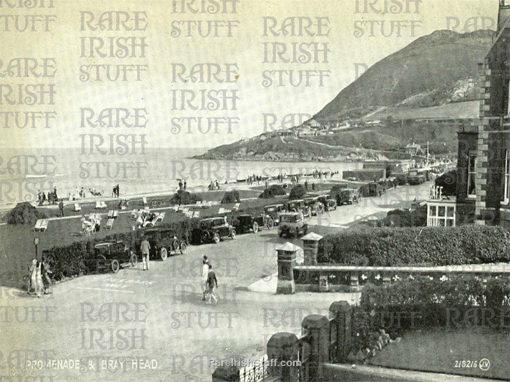 Promenade & Bray Head, Bray, Co. Wicklow, Ireland 1940