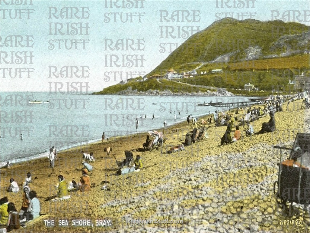 Seashore, Bray, Co. Wicklow, Ireland 1940s