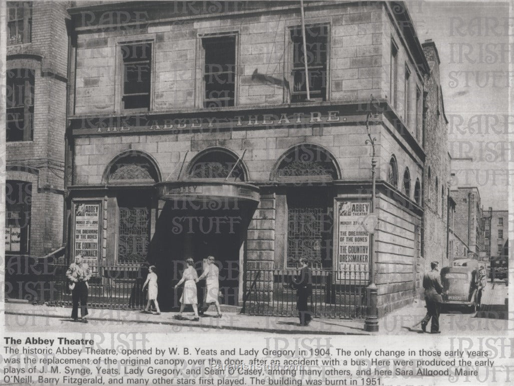 The Abbey Theatre, Dublin, 1940's