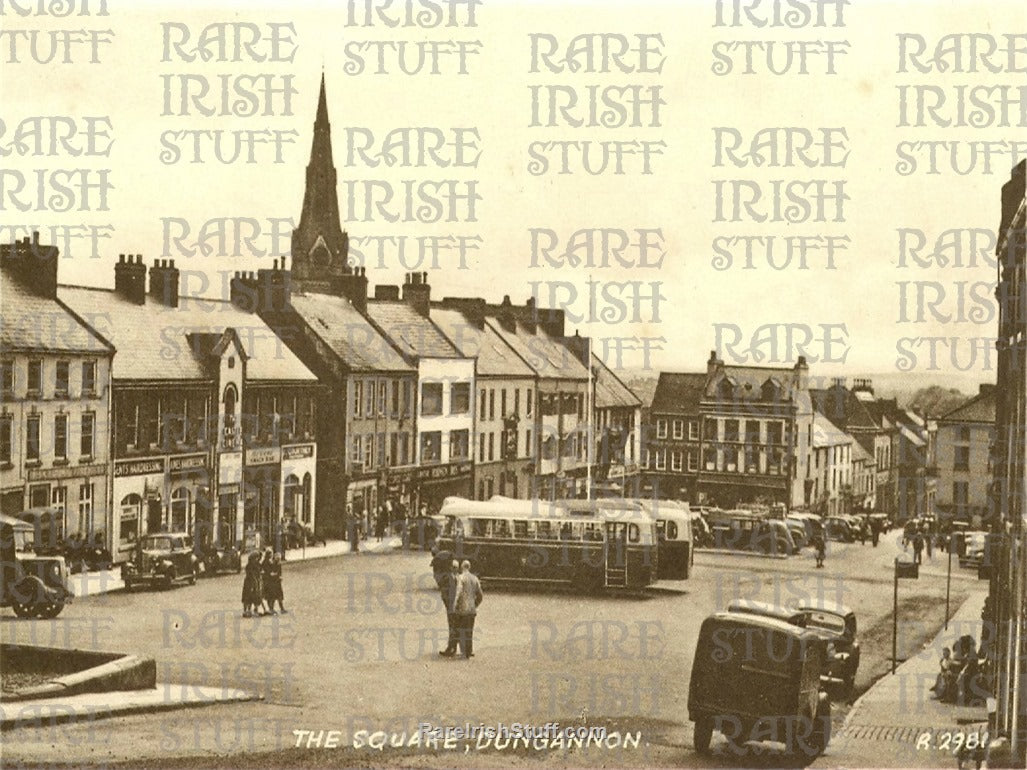 The Square, Dungannon, Co. Tyrone, Ireland 1960s