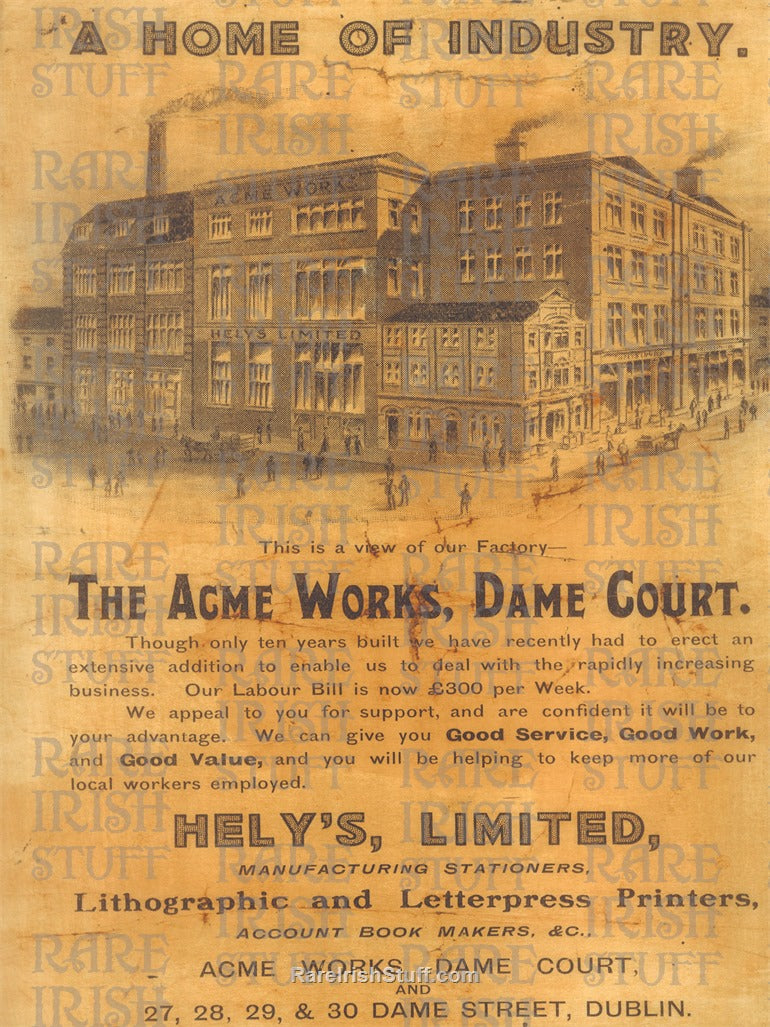The Acme Works, Dame Court, Dame Street, Dublin