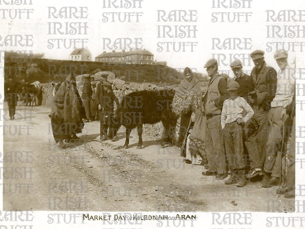 Market Day, Kilronan, Inishmore, Aran Islands, Ireland 1941