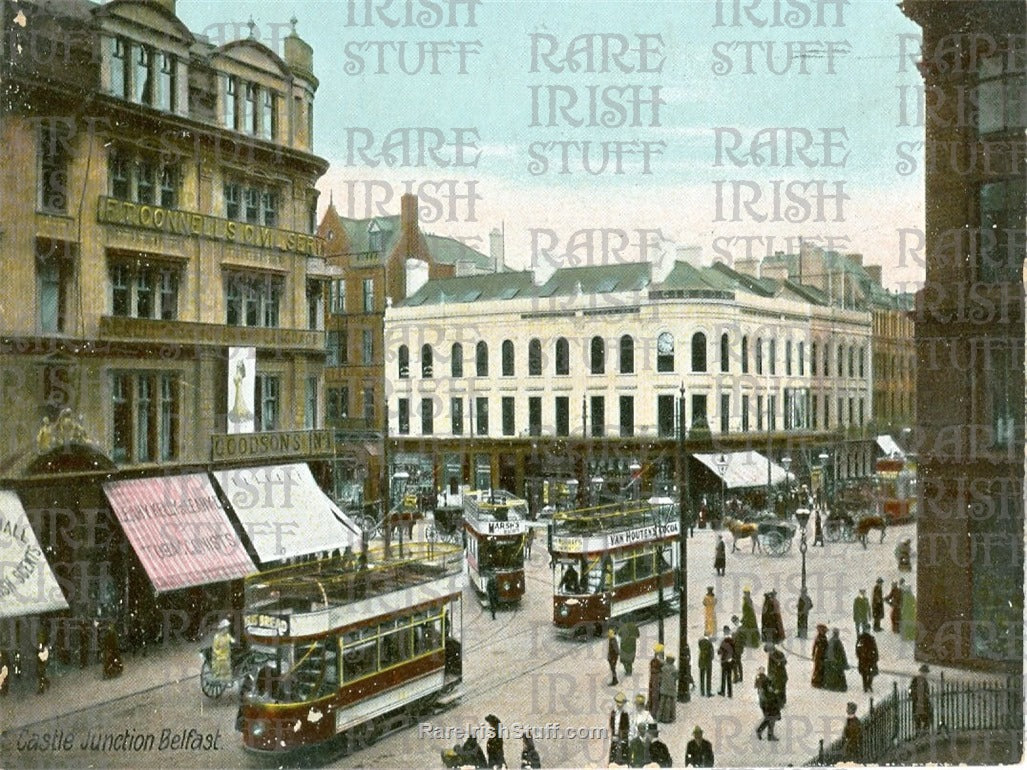 Castle Junction, Belfast, Antrim, Ireland 1910