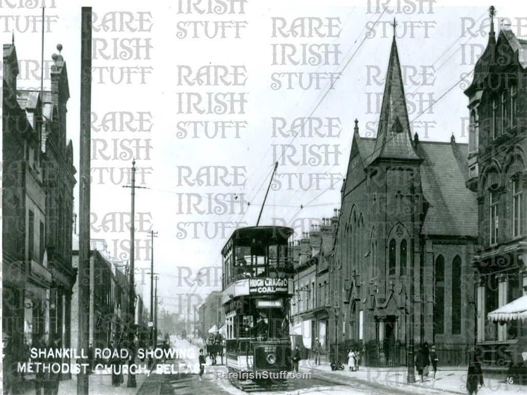 Shankill Road, Belfast, Ireland 1950's