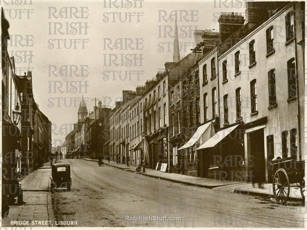 Bridge Street, Lisburn, Co. Antrim, Ireland 1934