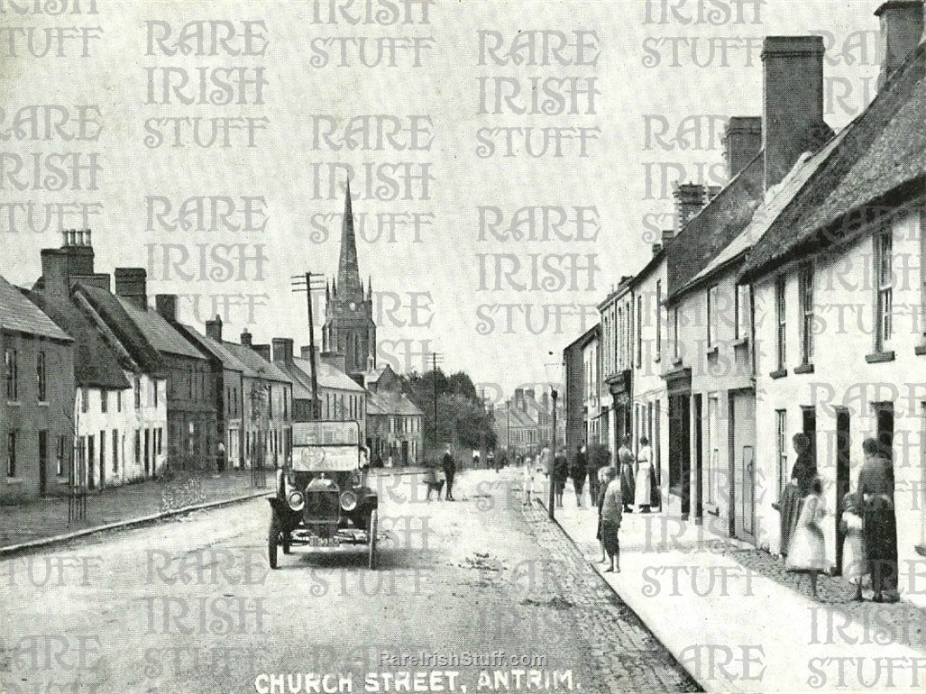 Church Street, Antrim, Co. Antrim, Ireland 1925