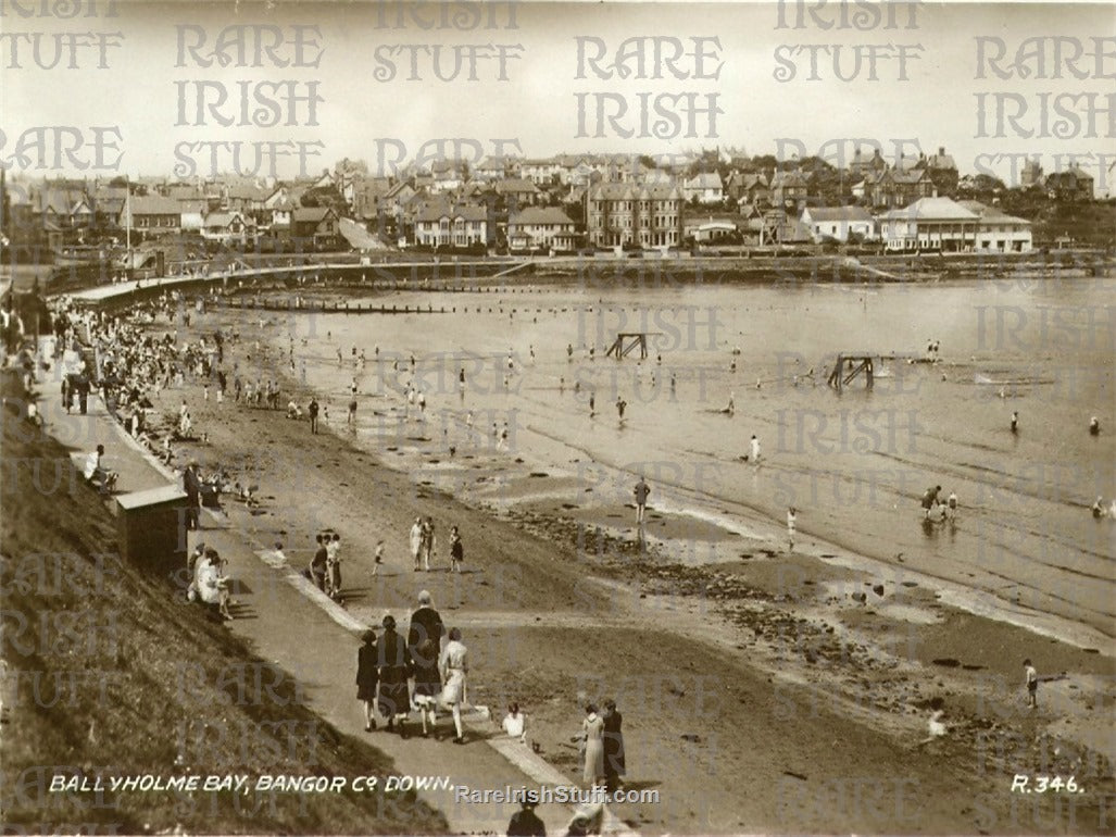 Ballyholme Bay, Bangor, Co. Down, Ireland 1908