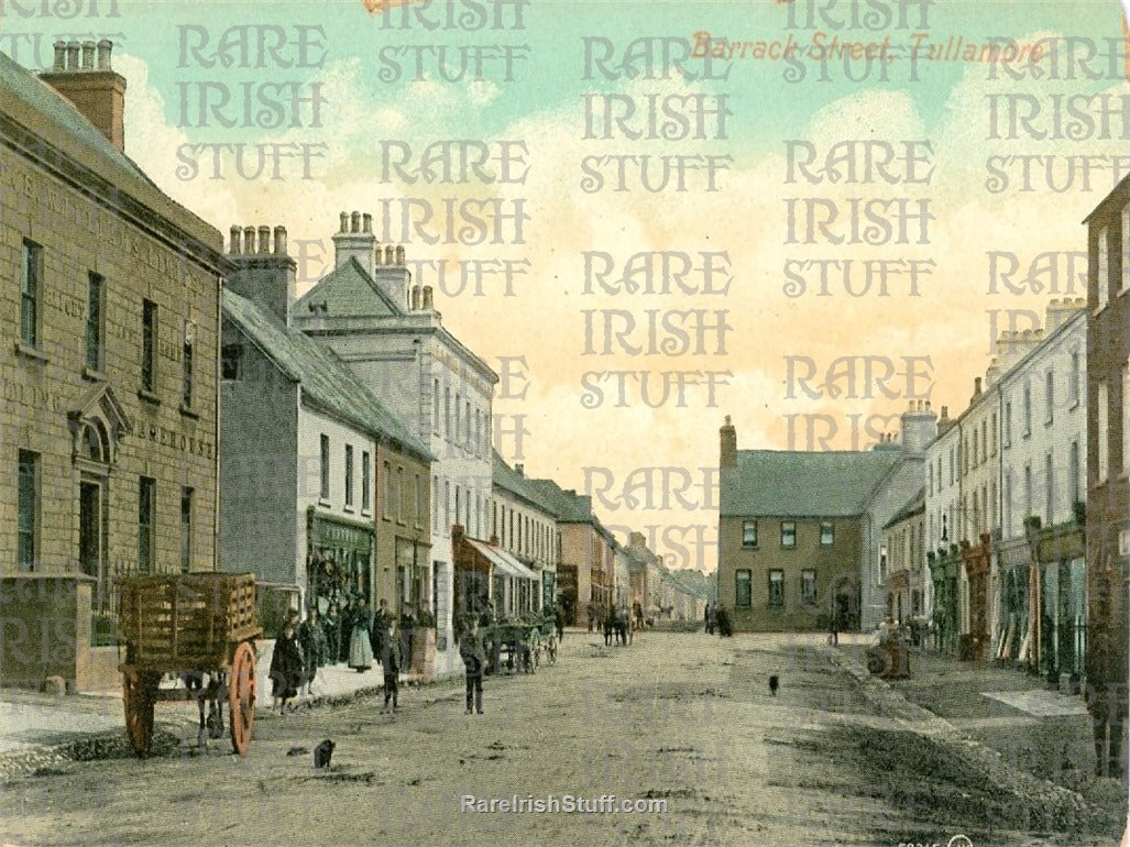 Barrack St, Tullamore, Co. Offaly, Ireland c. 1895
