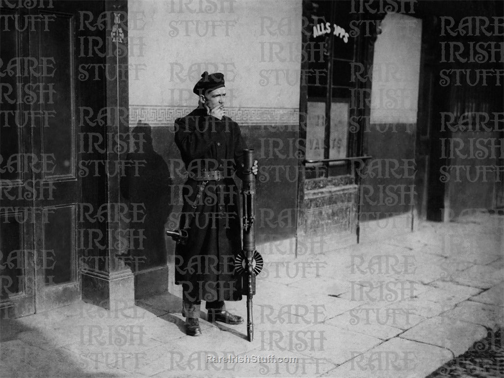 A Black and Tan on Duty in Dublin, 1921
