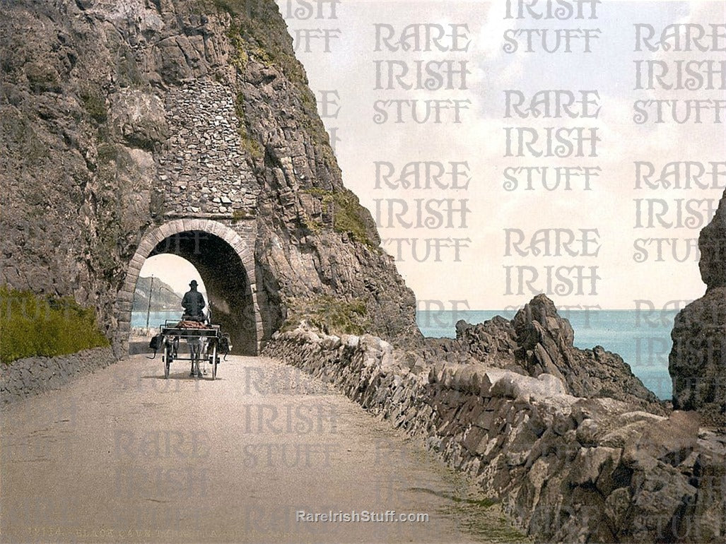 Black Cave Tunnel, Co. Antrim, Ireland 1895