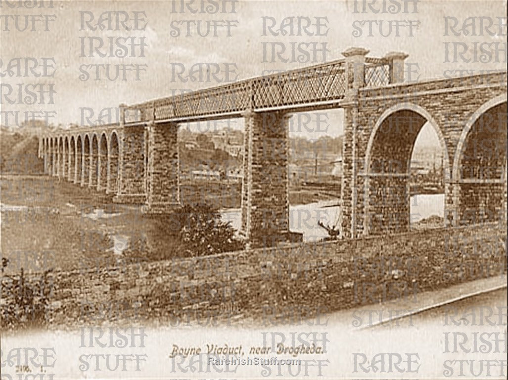 Boyne Viaduct, Drogheda, Co. Louth, Ireland 1940's