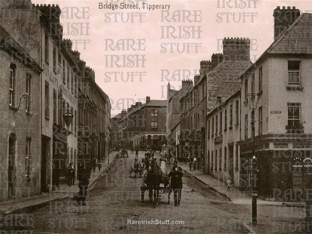 Bridge Street, Tipperary Town, Co. Tipperary, Ireland 1900