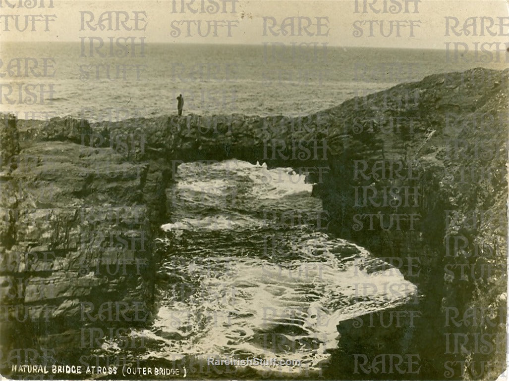 Natural Bridge of Ross, Co Clare, Ireland 1900