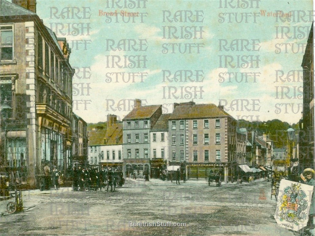 Broad Street, Waterford City, Co. Waterford, Ireland 1895
