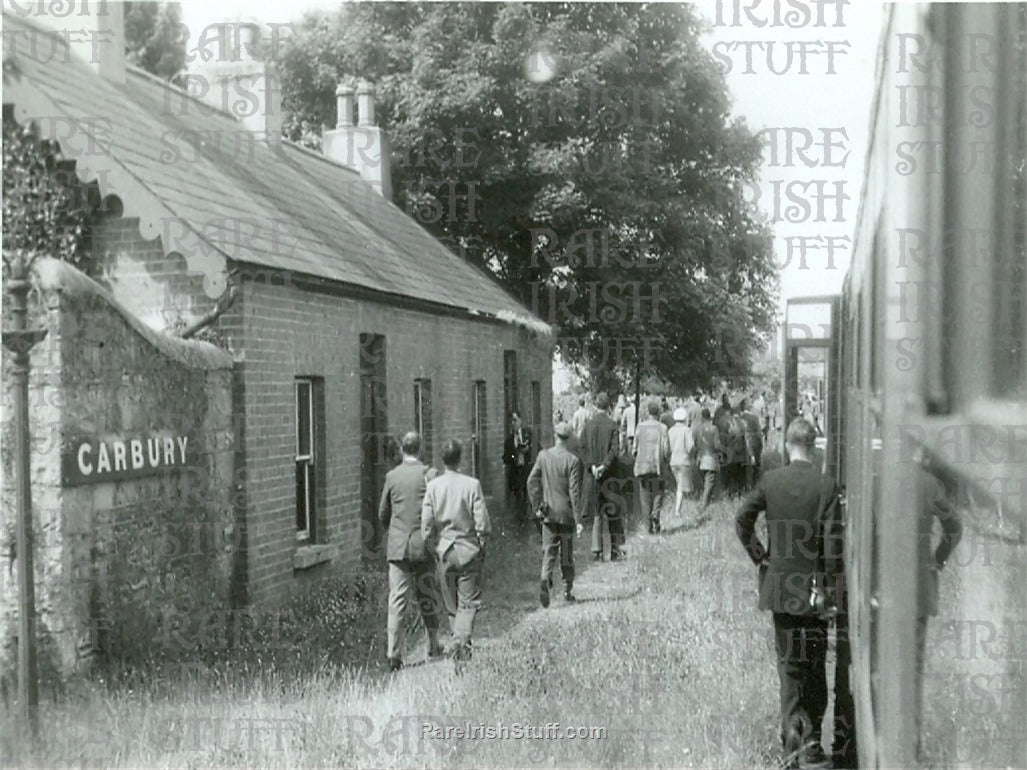 Carbury Railway Station, Carbury, Co. Kildare, Ireland 1950's